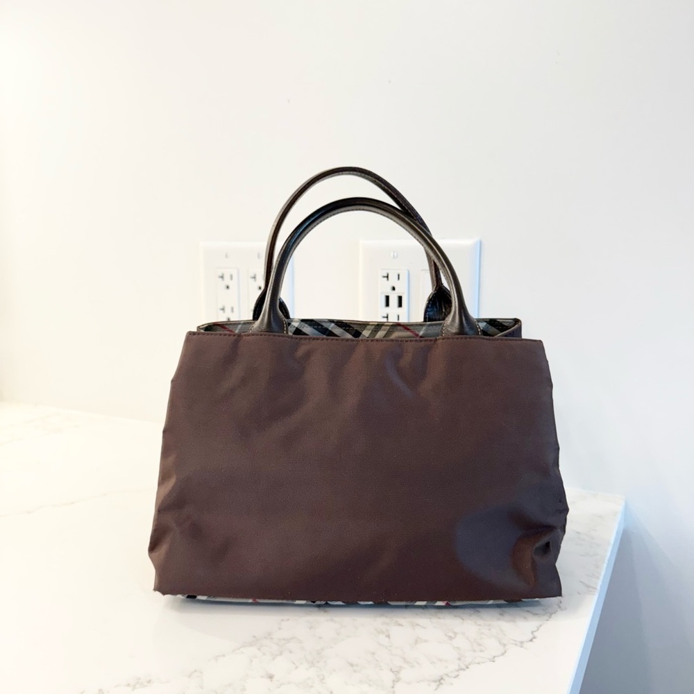 Elegant Burberry limited Blue Label Brown Handbag